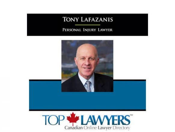 We are Delighted to Welcome Tony Lafazanis to Top Lawyers