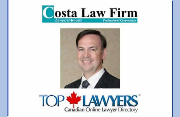 Top Lawyers™ Welcomes Toronto Criminal Defence Lawyer David Costa