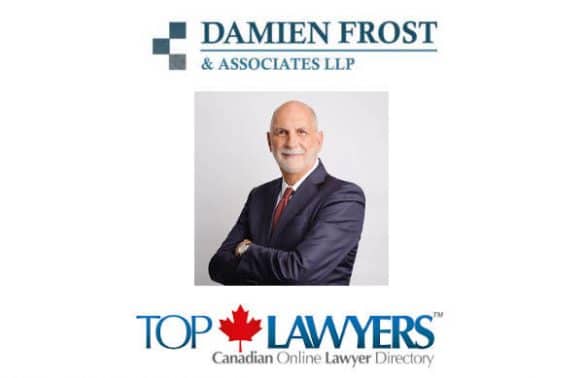 We are Delighted to Welcome Damien Frost to Top Lawyers™