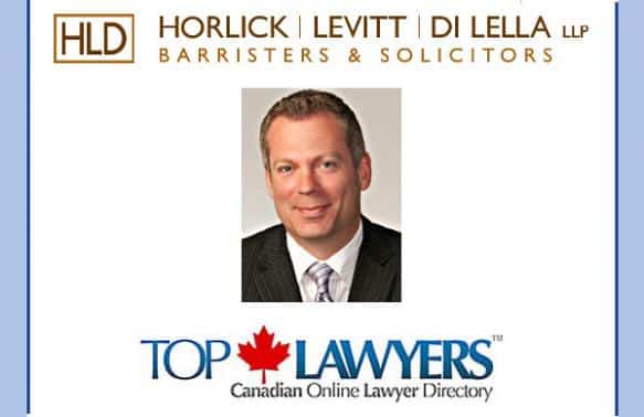 Top Lawyers™ Welcomes Toronto Personal Injury Lawyer, David Di Lella