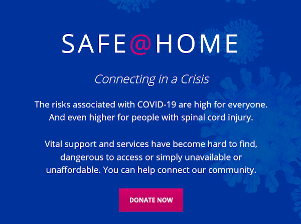 Spinal Cord injury Ontario – SAFE@HOME Connecting in a Crisis