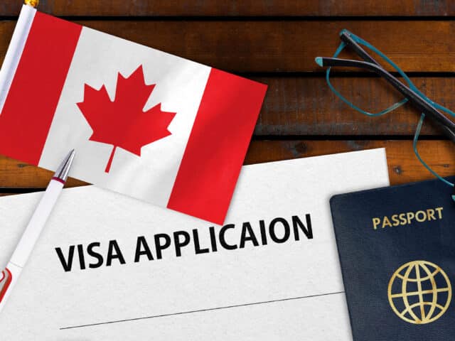 Canadian immigration application refused